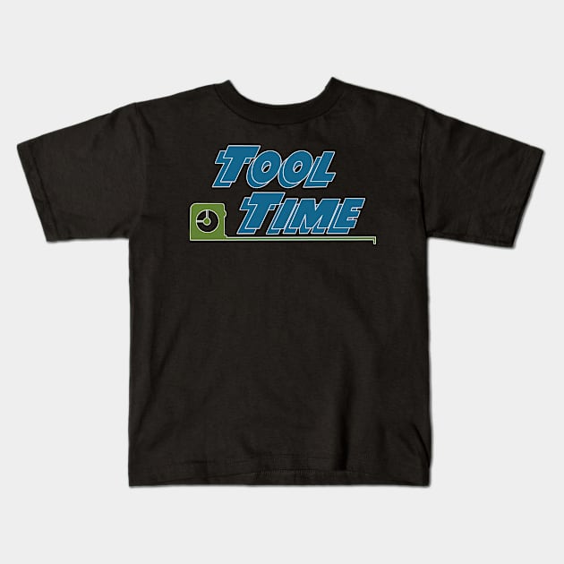 Retro Tool Time OG Logo Kids T-Shirt by The Badin Boomer